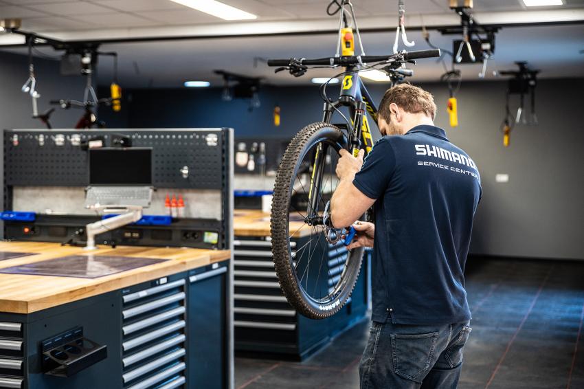 Shimano werkplaats