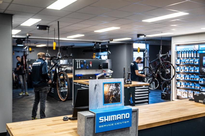 Shimano werkplaats